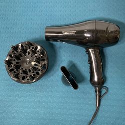 Dream Master Hair Dryer Blow Dryer with Concentrator & Diffuser
