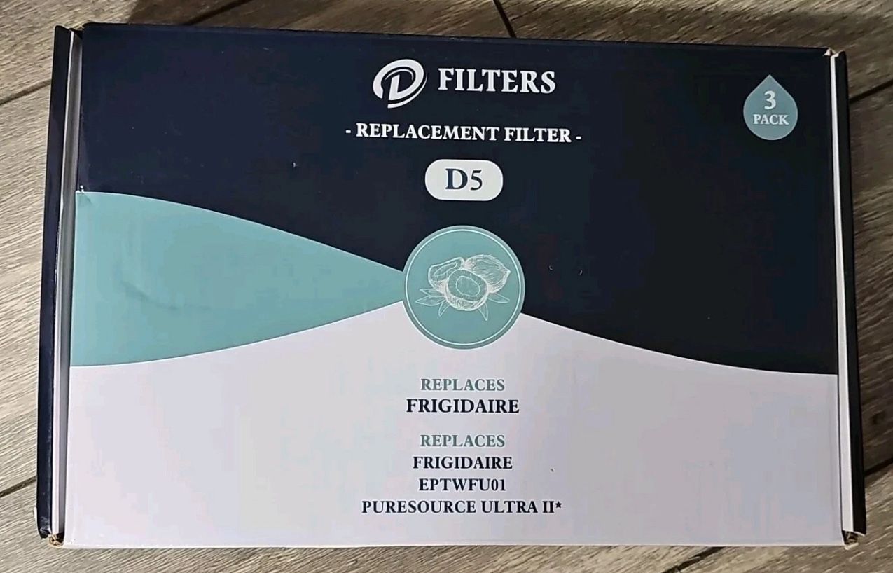 D Filters D5 Frigidaire Replacement Filter EPTWFU01 (3 Pk ) Puresource Ultra II 