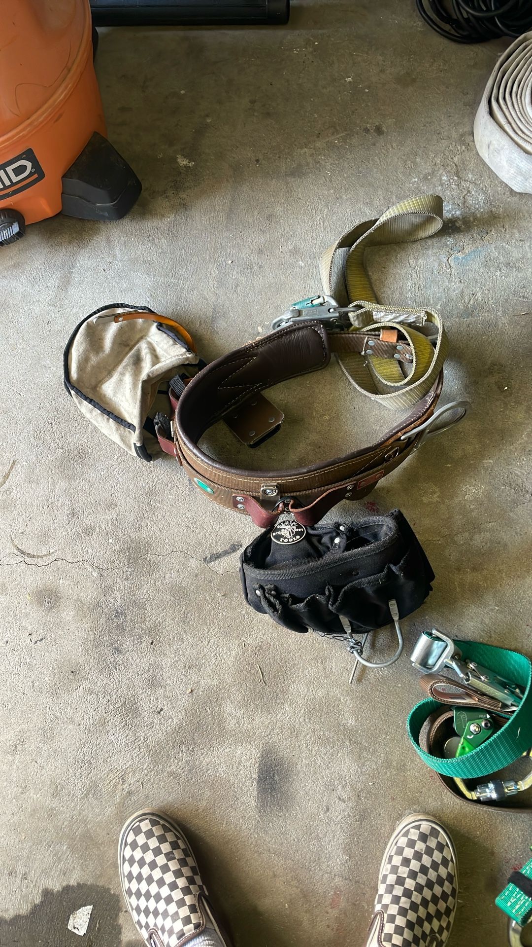 Climbing belt