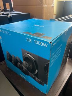 Logitech THX 1000w z906 5.1 Surround Sound Speaker system Like new In Box