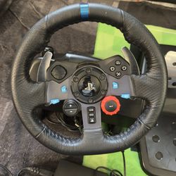 logitech g29 Steering Wheel Driving Simulator, For Pc And PlayStation 