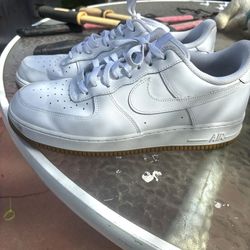 Nike Air Force 1s Gum Sole