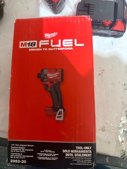 Milwaukee M18 FUEL 1/4" Hex Impact Driver