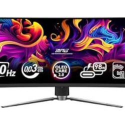 Curved Gaming Monitor MSI MPG 491CQP QD-OLED 49″ C - Like NEW, Excellent Condition