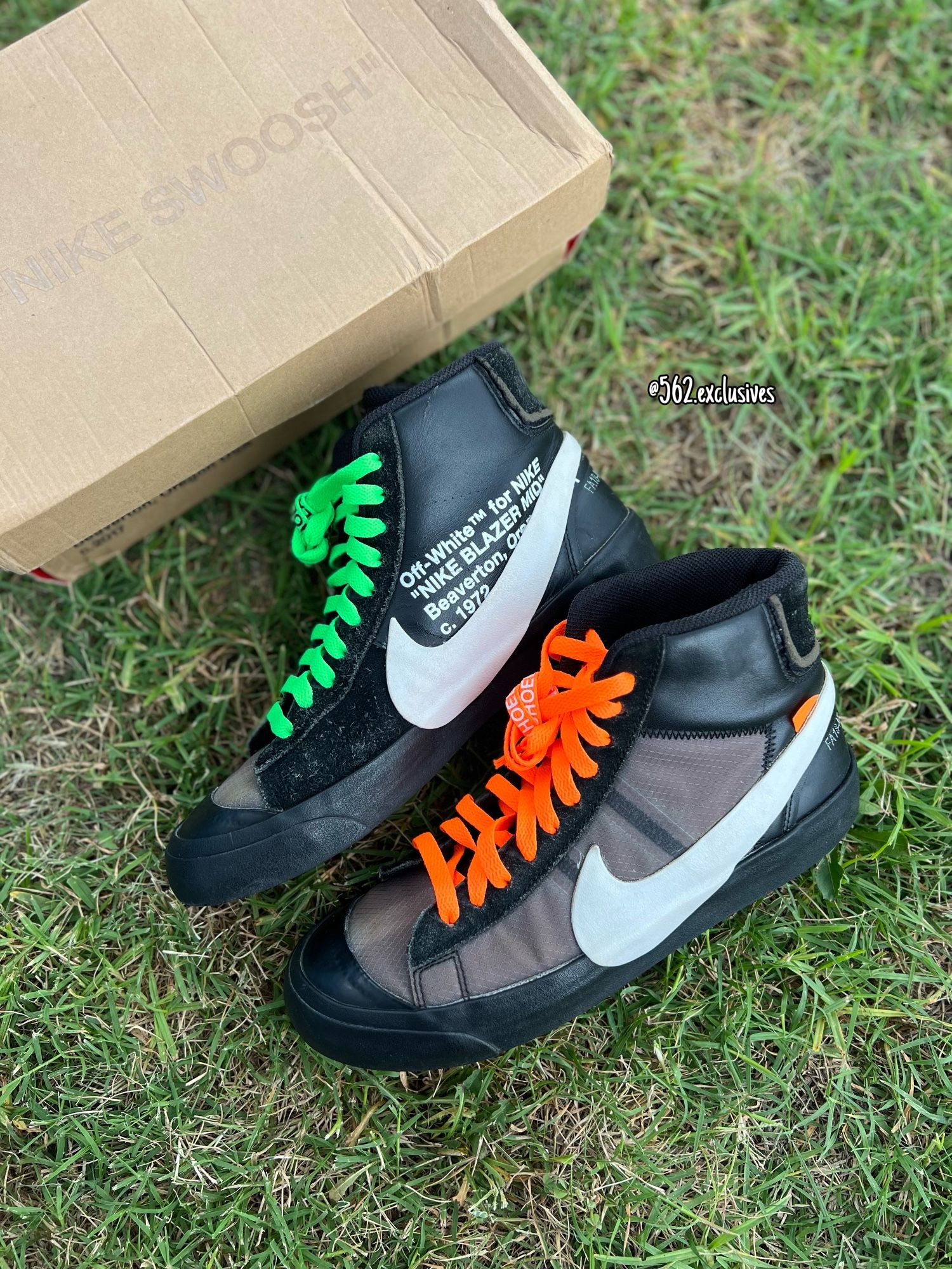 Nike Offwhite Blazer Mid Grim reaper