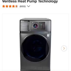 Brand New In Box GE Profile 4.8cu Ft Smart Ultra Fast Washer & Dryer Combo