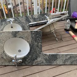 Marble bathroom Counter Top 