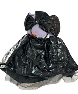 Girls Black Dress Up 3 piece