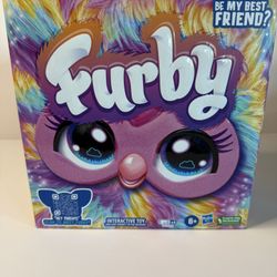 Hasbro Furby Tie-Dye Plush HSBF8900 Interactive Toy NEW Sealed