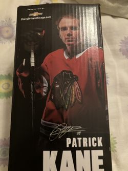 WONDERFUL CHICAGO BLACKHAWKS PATRICK KANE #88 BOBBLEHEAD IN BOX