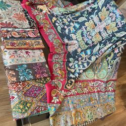 Scarfs Cashmere And Silk Scarf Shawl Pashmina 