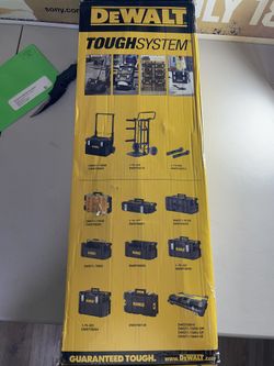 DEWALT Tool Box Storage Rack, Tough System, 440 lb Capacity, Garage Storage System (DWST08260)