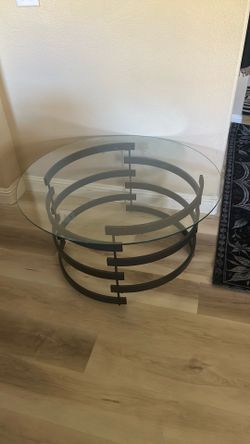 Glass table