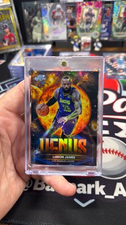 2025-26 Topps Cosmic Chrome LeBron James Venus Planetary PPV-2 Lakers