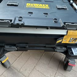 Dewalt 30 in deep drawer tool box and dolly