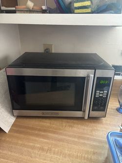 Black + decker microwave