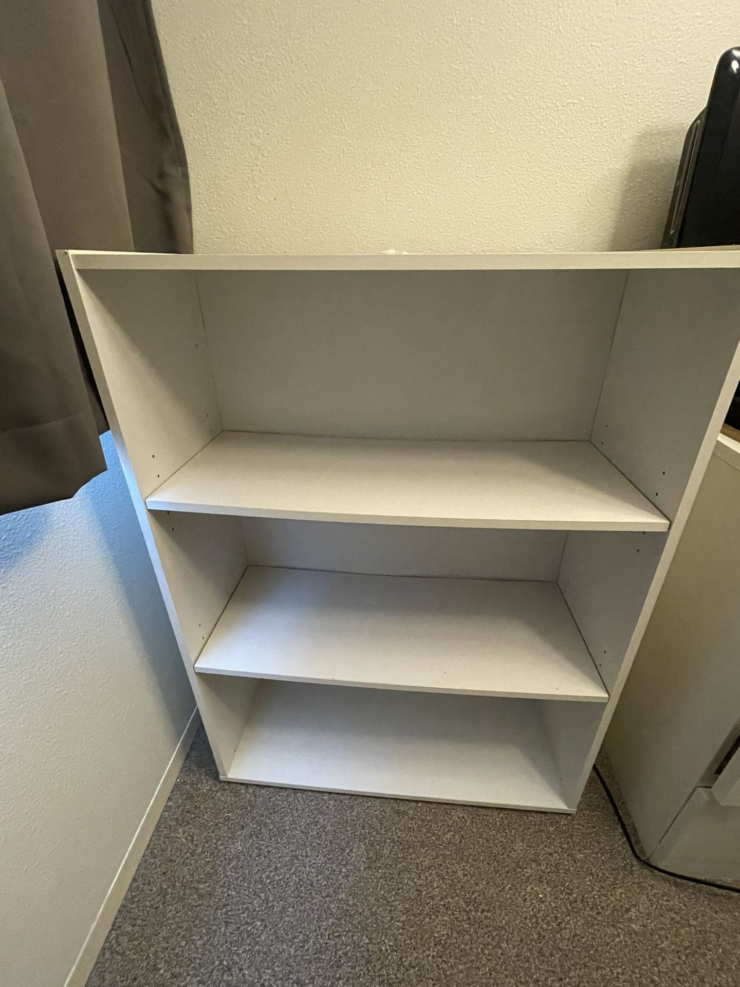 White Bookshelf
