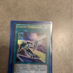 Yugioh Galaxy Expedition 1st Edition