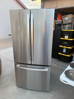 GE French Door Refrigerator Stainless Steel