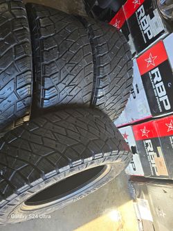 4 used tires Lt35x12.50r20 Predator New Mutant $230.00.
FIRM PRICE, FIRM PRICE 
PLEASE DON'T ASK FOR DICOUNT
POR FAVOR NO PREGUNTE POR DESCUENTO