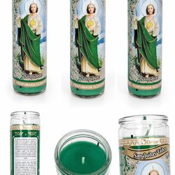 Saint Jude candle