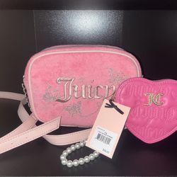 Pink Juicy Couture Bag And Wallet