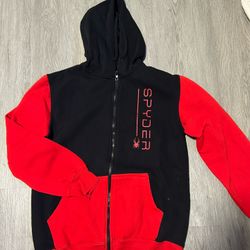 spyder zip up hoodie