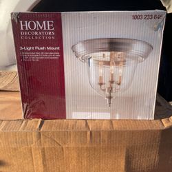 3 Light Flush Mount
