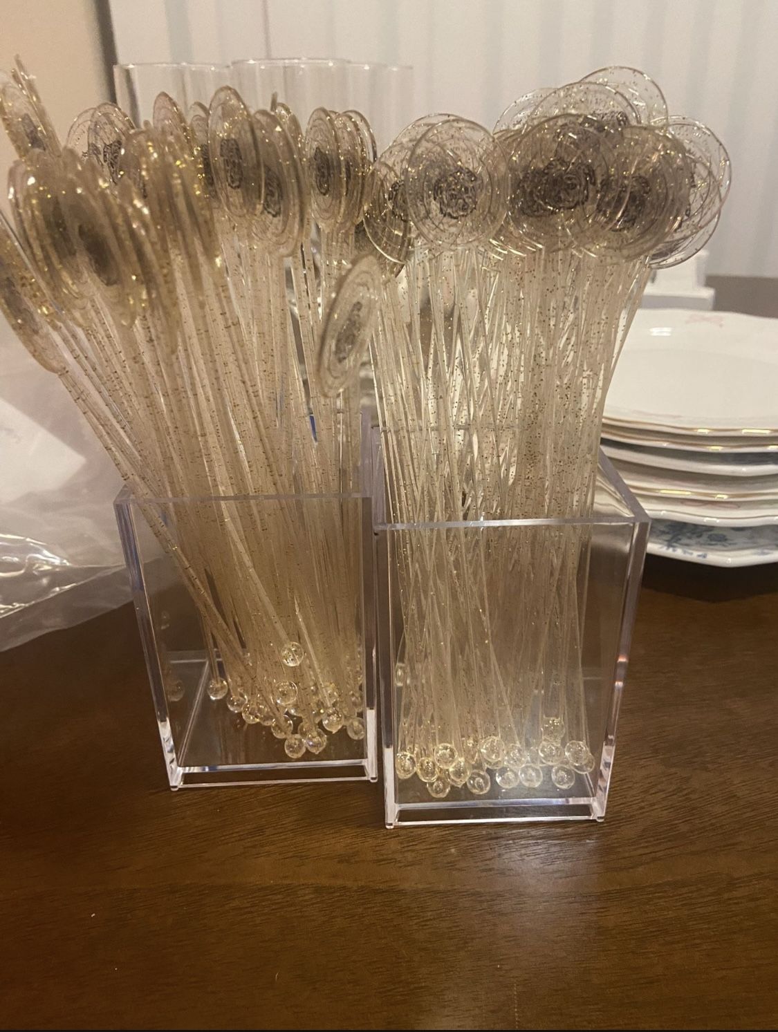 Wedding Straw / Napkin Holders