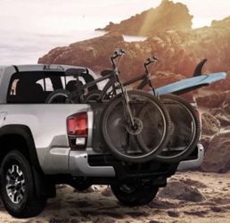 Motor Trend Truck Tailgate Pad Rack...para 4 bike usado