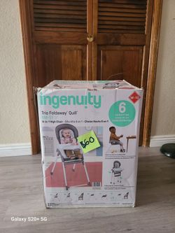 6 in 1  highchair ingenuity brand