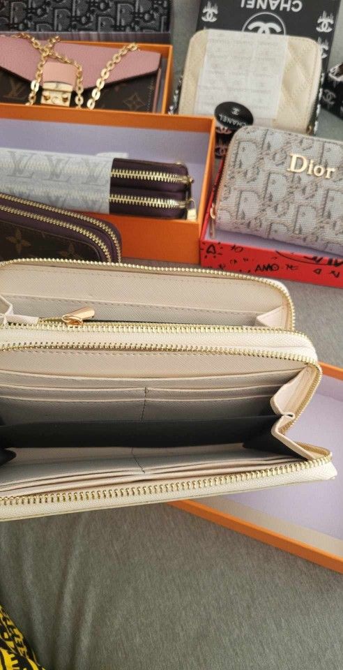 Zip Double Wallet W Box