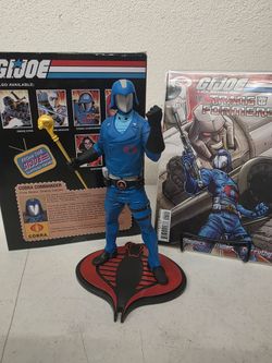 GI JOE Cobra Commander Statue