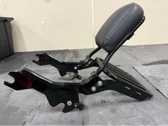 Harley Softail Detachable Sissy Bar and Luggage Rack