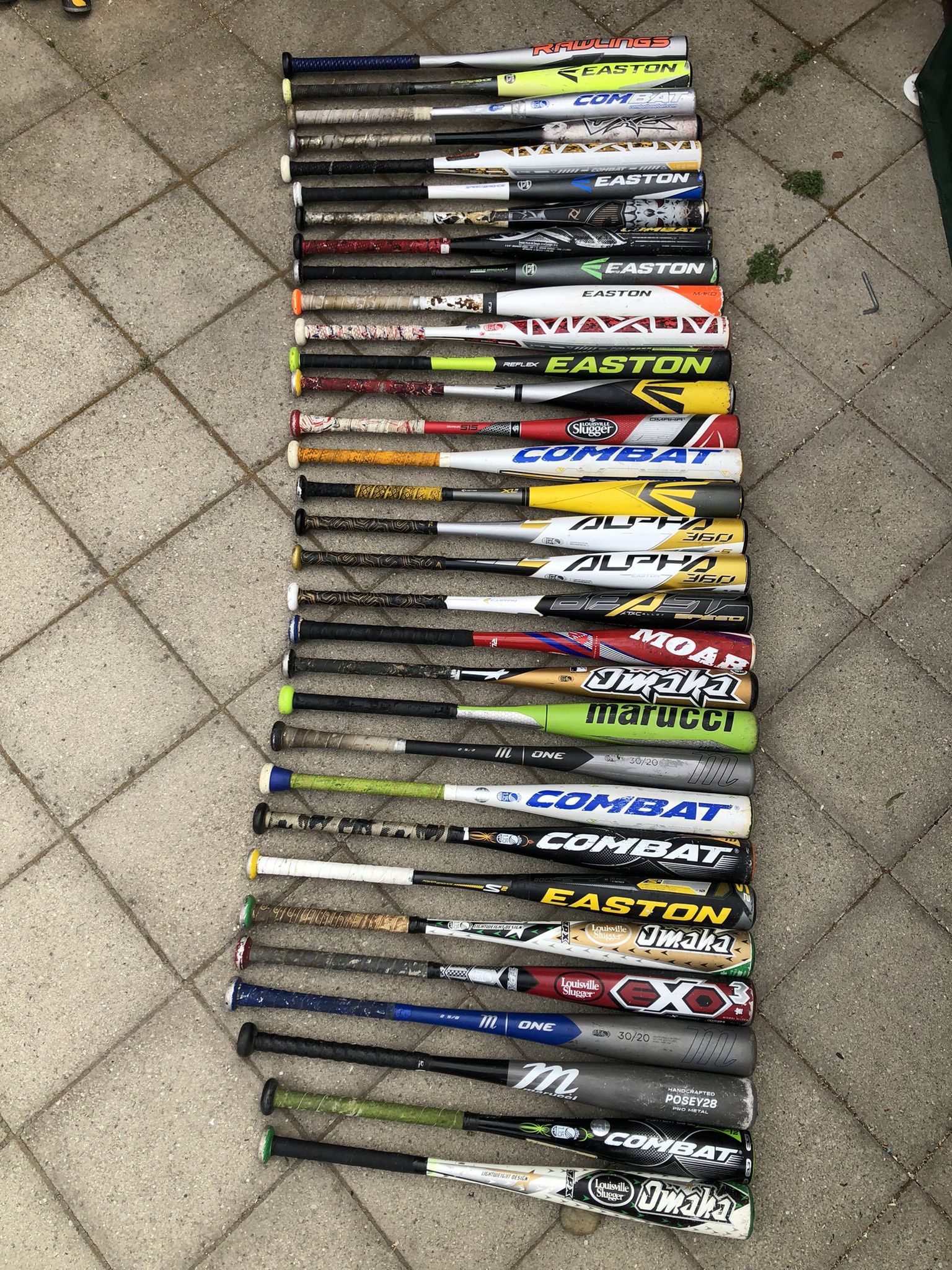 Baseball Bats USSSA $40 Each Have More Equipment Available