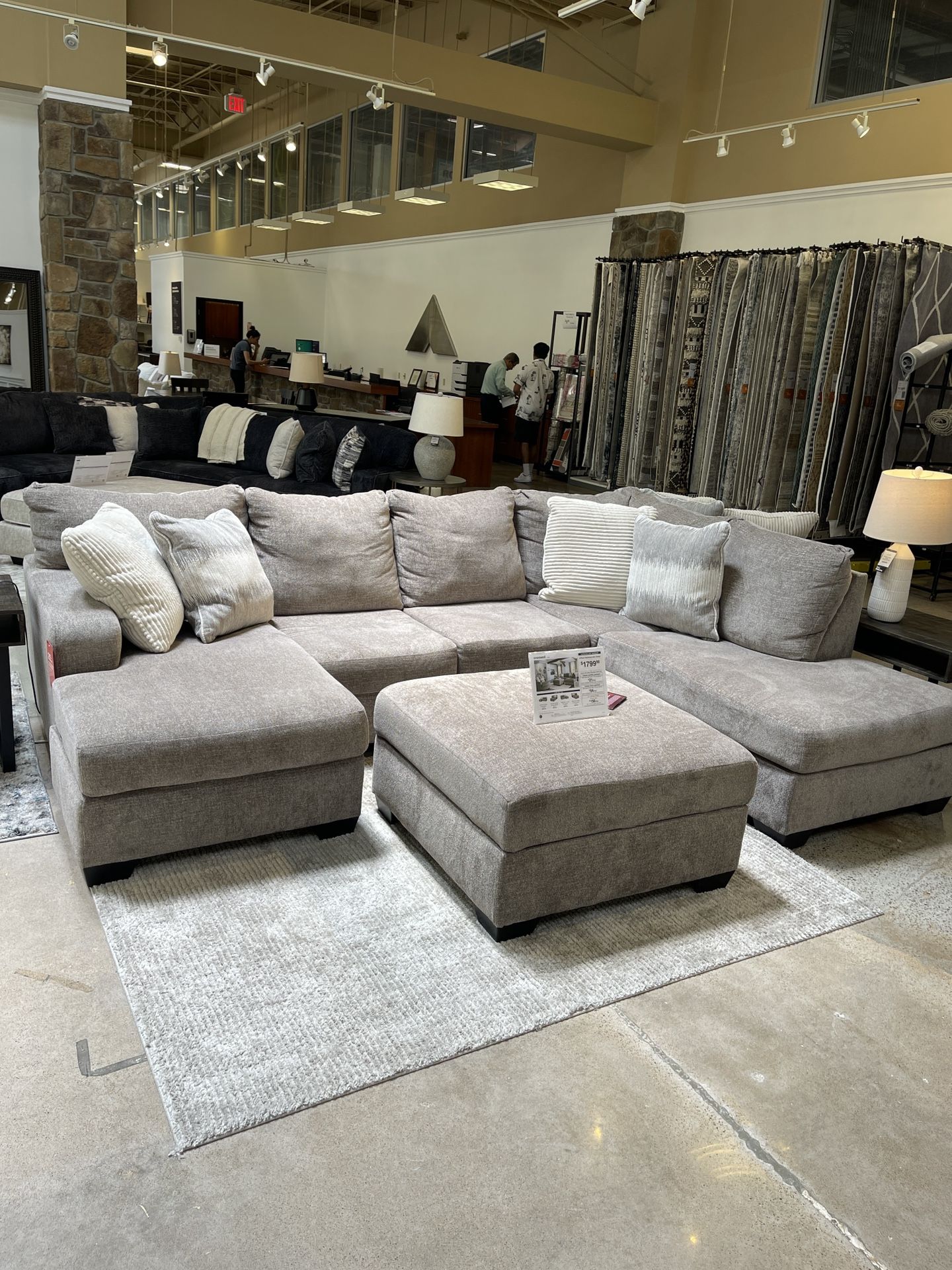 Sectional Double Chaise