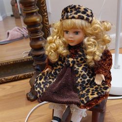 Musical Porcelain Doll

