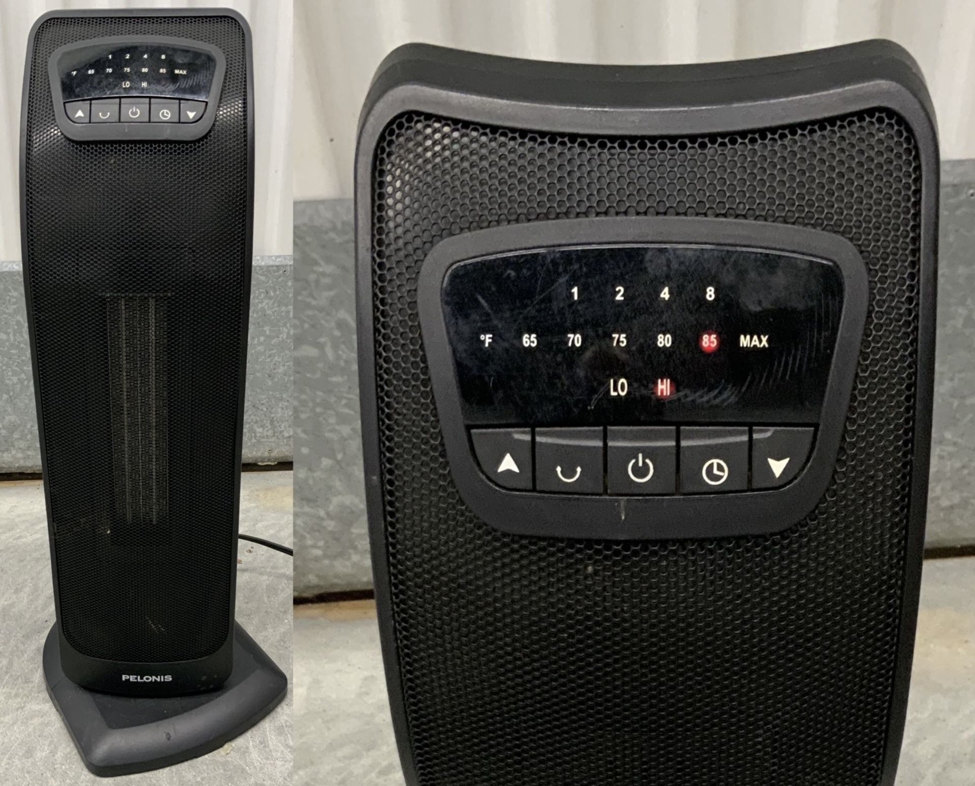 🦃 PELONIS 23 in. Oscillating Tower Ceramic🔥Heater w/ Adjustable Thermostat... Value $72