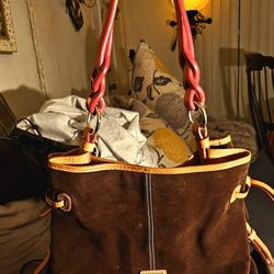 OONEY & BOURKE Suede Purse 