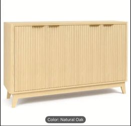 Elegant Curved Corner Buffet