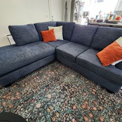 Living Spaces Couch / Sectional / Chaise
