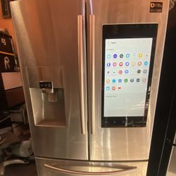 🍂SAMSUNG SMART TOUCH SMAR REFRIGERATOR🍂🆓️FREE DELIVERY🆓️✔️STAINLESS STEEL✔️