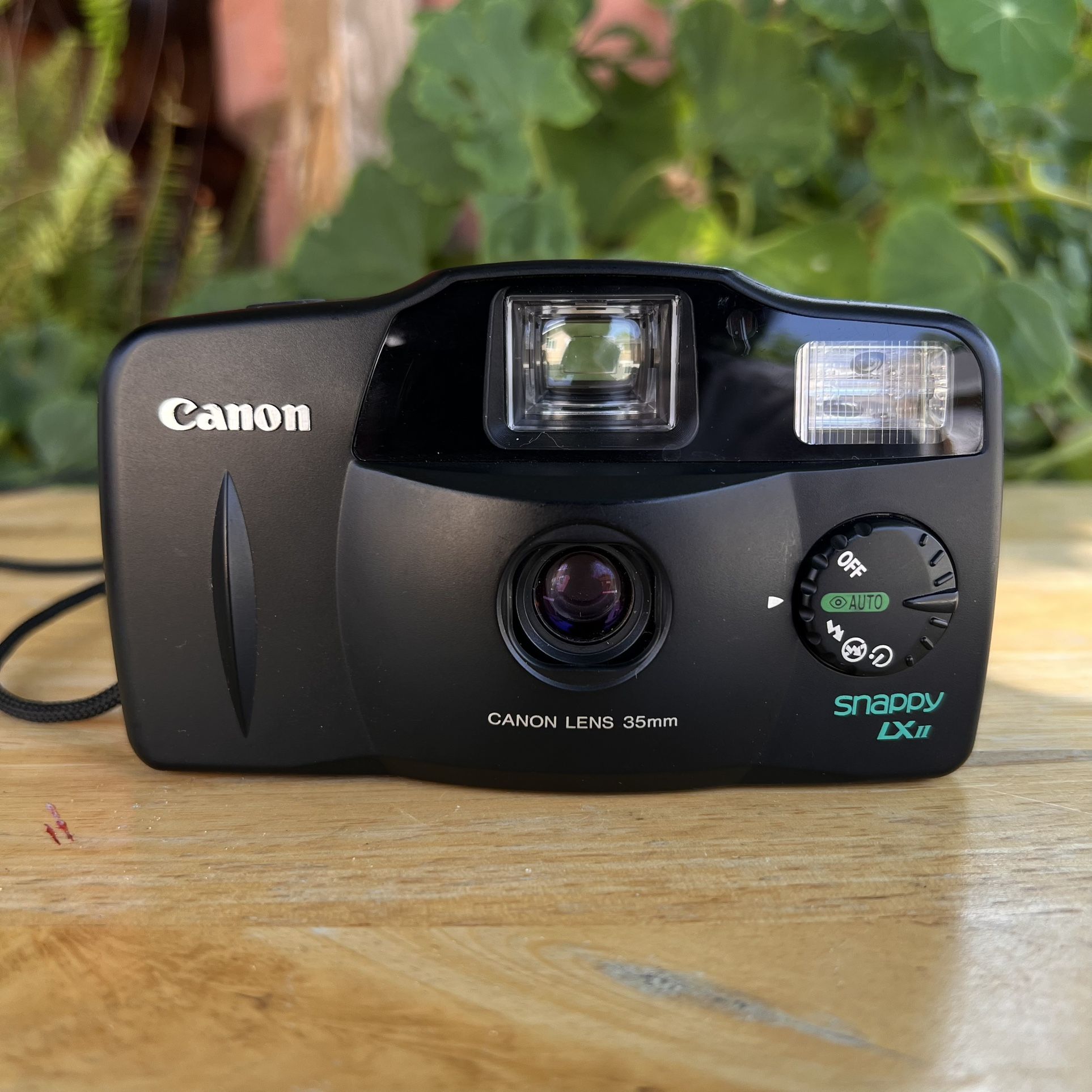 Canon Snappy LX II 35mm Point and Shoot Film Camera