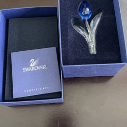 Flower Swarovski Blue 