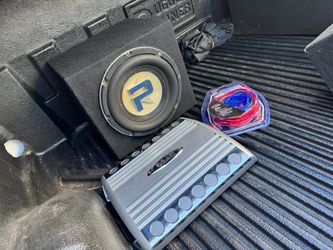 10”speaker with amp