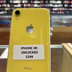 iPhone Xr (unlocked) 64GB 