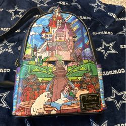 Loungefly Beauty And The Beast Backpack