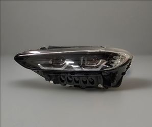 2021 2022 2023 2024 BMW 430i LED LEFT HEADLIGHT USED OEM SHELL CHROME