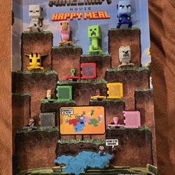 McDonald's Minecraft Full Display Set