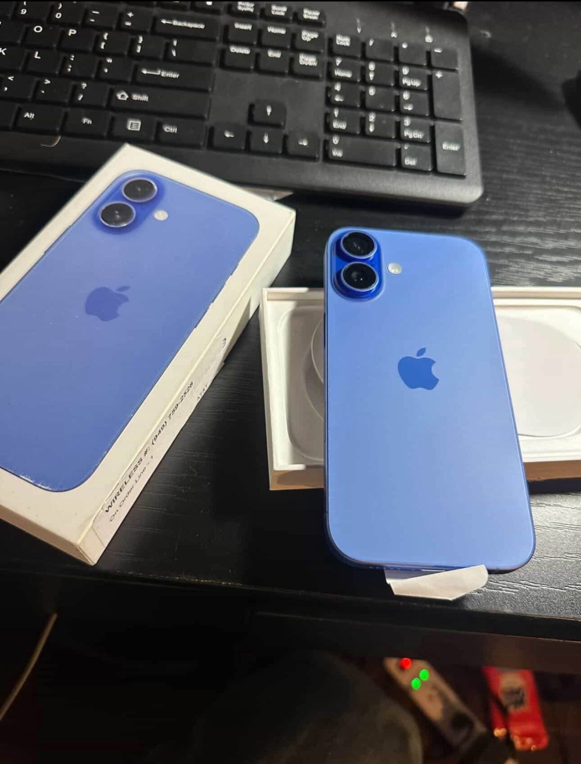 iPhone 16 128Gb with box and accessories N$550